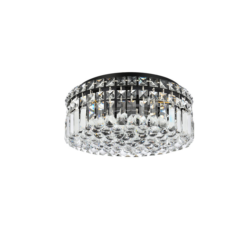 Plafonnier encastré 4 lumières 14 po