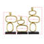 Ensemble de 3 bougeoirs Eduardo Mid-Century