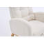 Chaise longue berçante avec repose-pieds Accent-1813445809