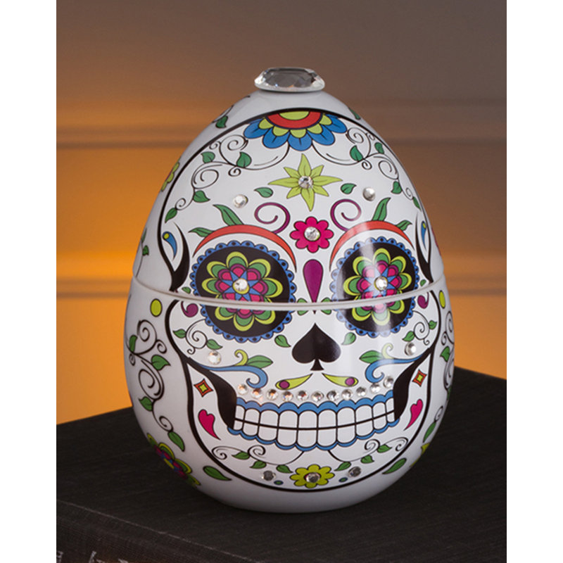 Skull Candle 220Gr In Ceramic White Skull, White