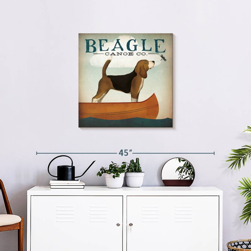 Brampt Beagle Canoe Co, 24" H x 24" W