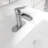 Single-Hole Single-handle Bathroom Faucet with Drain Assembly-61744973