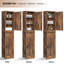 67" High Storage Cabinet with 2 Doors and 1 Drawer-1336676041