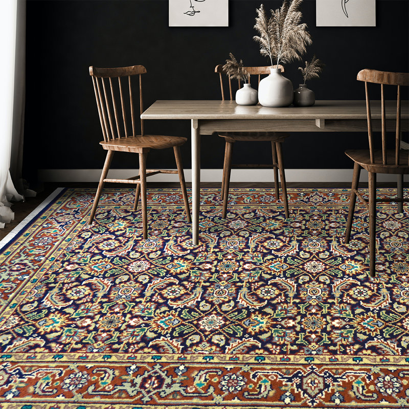 Wool Oriental Area Rug, Runner 2'6" x 12'