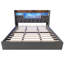 Upholstered Ottoman Storage Bed-1016711360