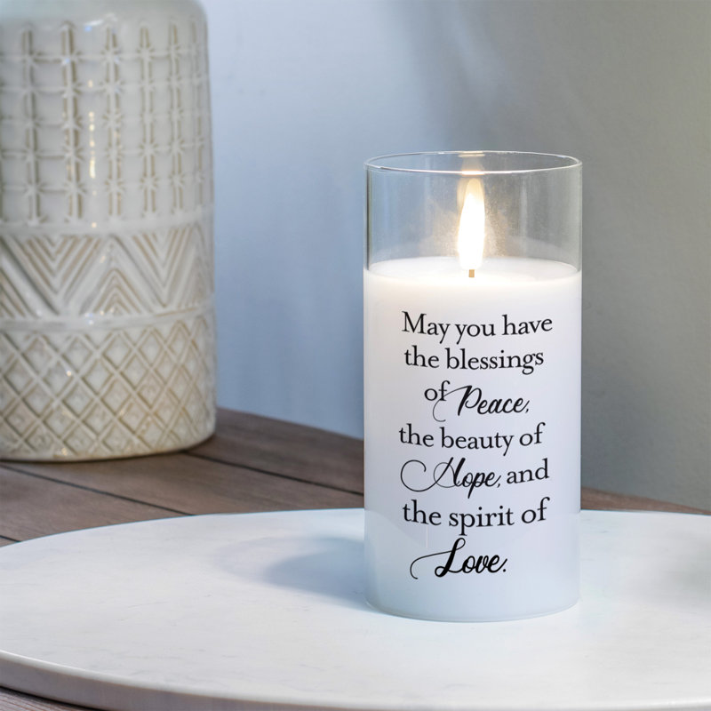 «May You Have Blessings», bougie à DEL