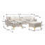 Canapé modulaire réversible en U avec repose-pieds-67353789