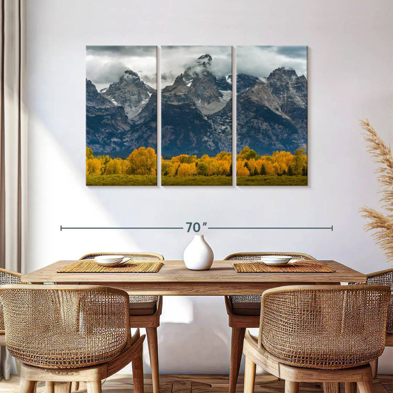 Alvord à couper le souffle Grand Teton, H 36 po x l 57 po