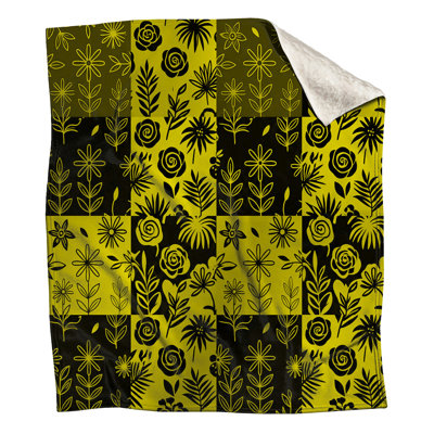 Couvertures à motif floral
