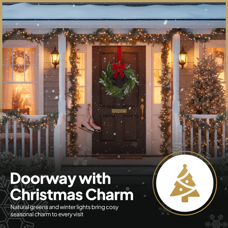 Polyethylene 100cm Wreath