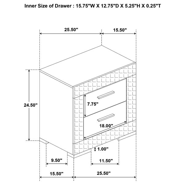 Dimensions du produit