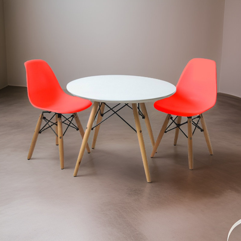 Ensemble de chaises de jeu Townson Kids, Rouge