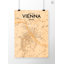 Vienna City Map - No Frame Print-991174970