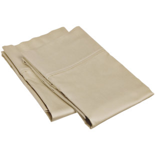 Ensemble de taie d'oreiller 100% coton 300 fils 300 fils (Ensemble de 2)