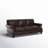 Ellard Genuine Leather Rolled Arm Sofa-1992789895
