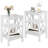 Queen Upholstered Bed With 2 Nightstands – Charging Station, Modern Bedroom Set-1466277025-1466277027
