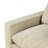 128" Sectional Sofa Cloud Sofa Chenille Upholstered Sofa  Couch With Movable Ottoman-450800859