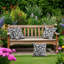 Indoor / Outdoor Floral Square Cushion-605026155