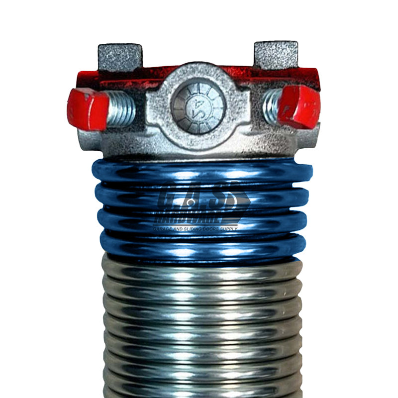 283x2x37 Galvanized Torsion Spring - Red, Red
