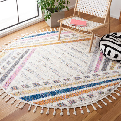 Tapis marocain à performance à poils longs Moroccan