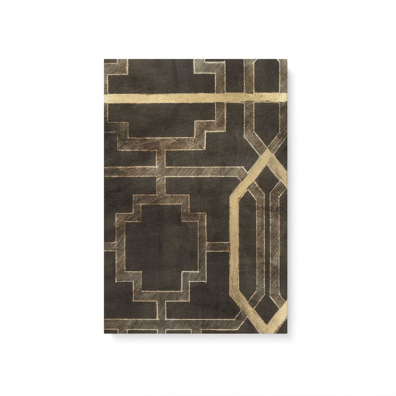 «Trellis Pattern I» par Ethan Harper, reproduction d'art, Sans objet, Toile tendue, H 24 po x l 18 po