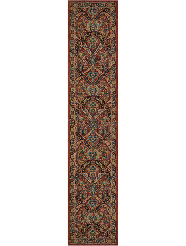 Oriental Indoor Rug, Runner 2'3" x 11'