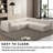 Boneless Modular Sectional Sofa Sleeper Couch-515739716