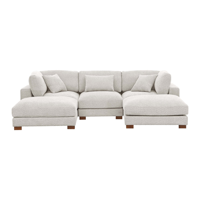 Luna Sofa, Khaki Polyester