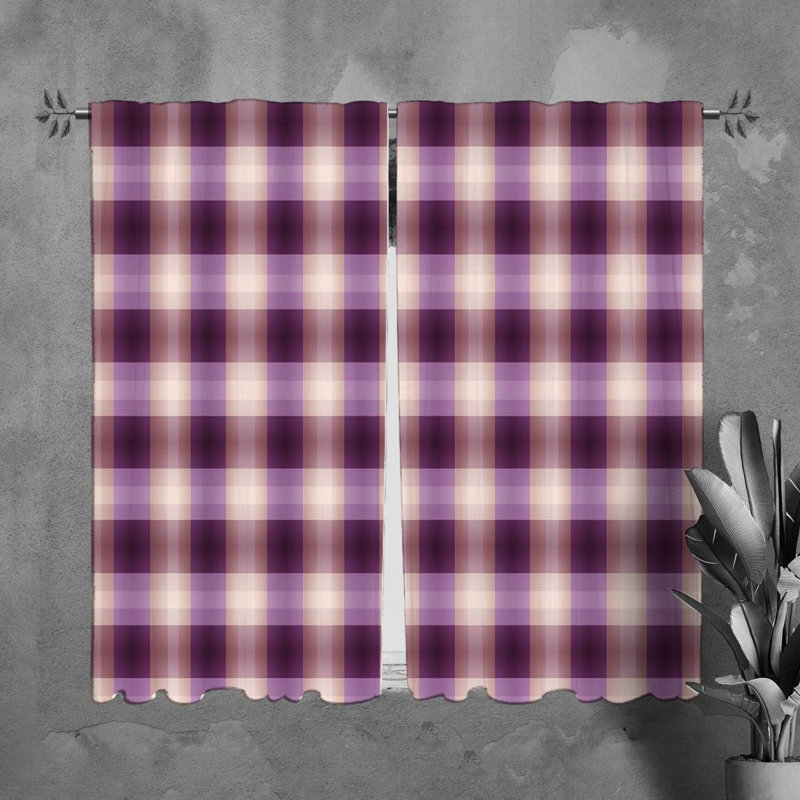 Paire de rideaux obscurcissant en polyester Sunehri, L 20 po x L 82 po