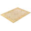 Tapis unique noué à la main Eclectic - ivoire / jaune, 9 pi 1 po x 12 pi 4 po