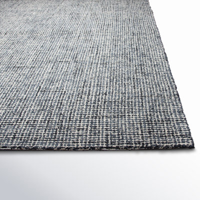 Britley Hand Tufted Wool Black/Gray Area Rug