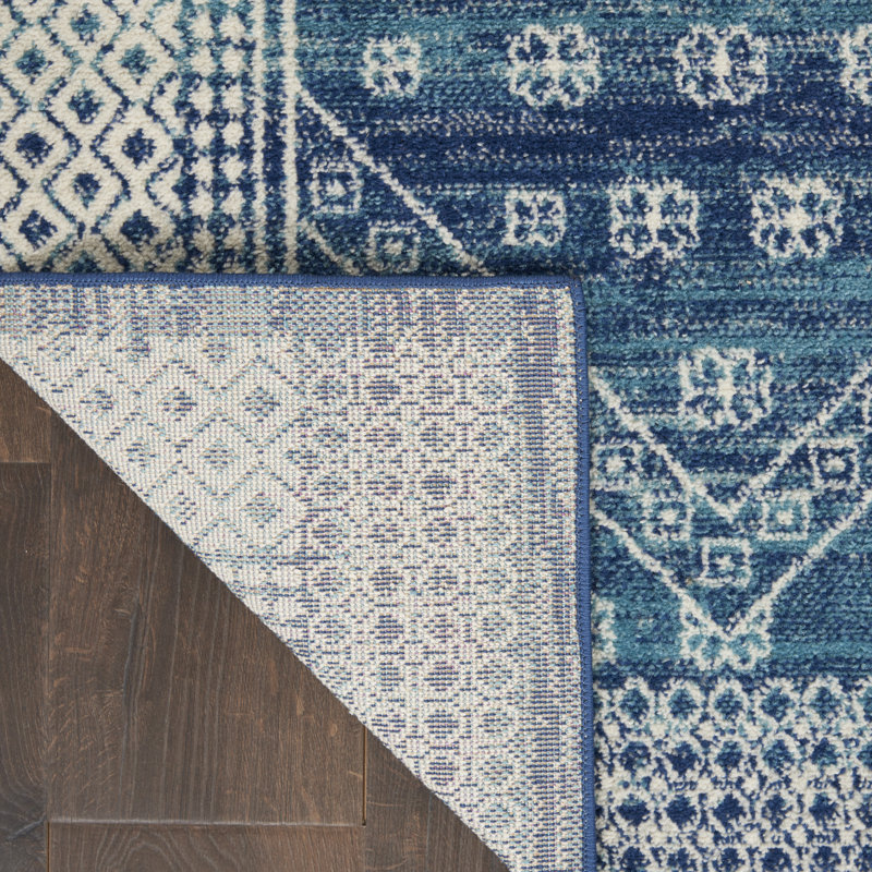 Southwestern Indoor / Outdoor Rug, Rectangle 6'7" x 9'6"