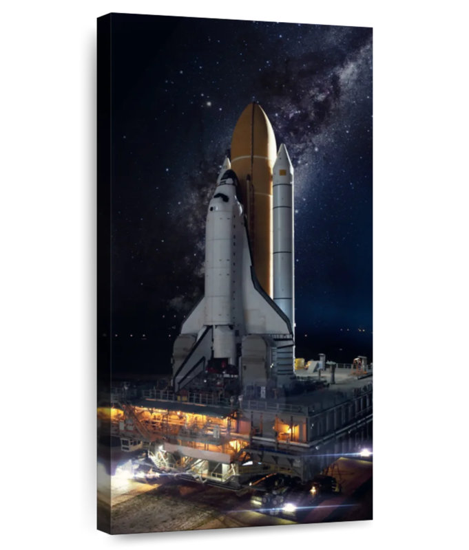 Space Shuttle, 24" H x 12" W
