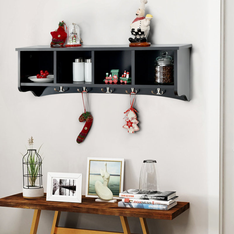 Alonnah Accent Shelf, Black