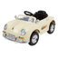 Kids Ride on Car with Remote - Classic Toddler Car for Kids Ages 3-6 - 6V Battery-Powered Ride on with Lights and AUX Port, Kids Ride on Toys by Lil' Rider (Cream)