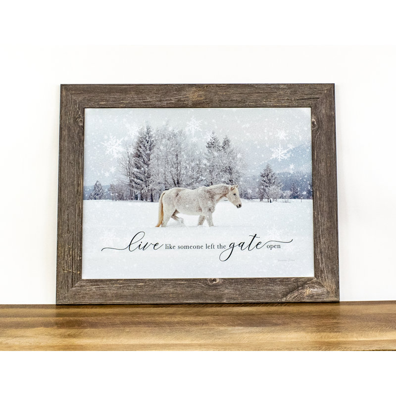 Single Picture Frame Print on Canvas