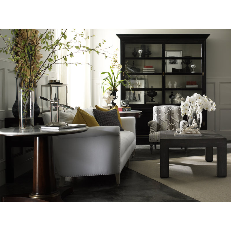 Paris 97" Rolled Arm Sofa, Affinity White