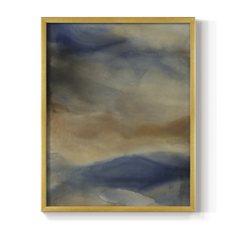 Reproduction encadrée Reflection - bois massif, H 28 po x l 22 po