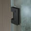 Porte de douche à charnière pivotante simple sans cadre l 44-45 "x H 76", verre trempé incassable de 3/8 po (10 mm) d'épaisseur-107531510