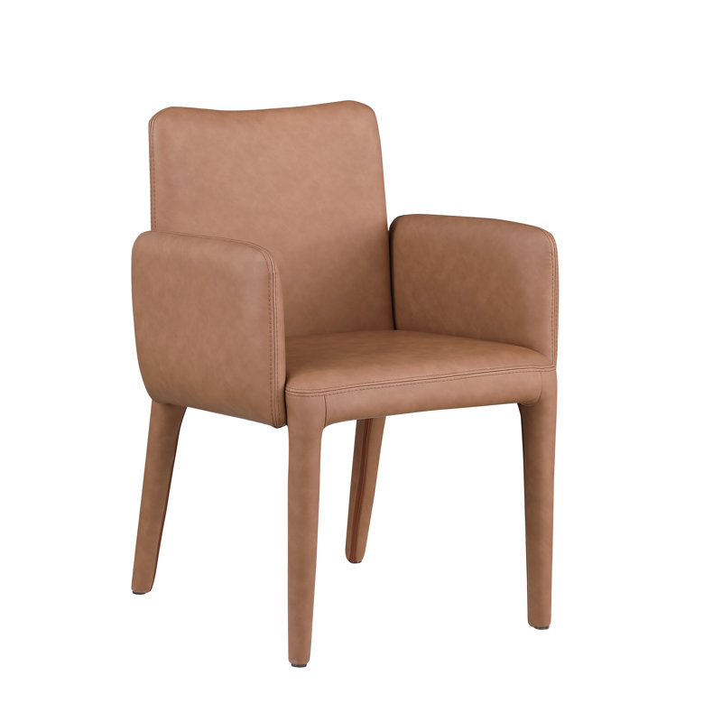 Pelle 25'' Wide, Brown Vegan Leather