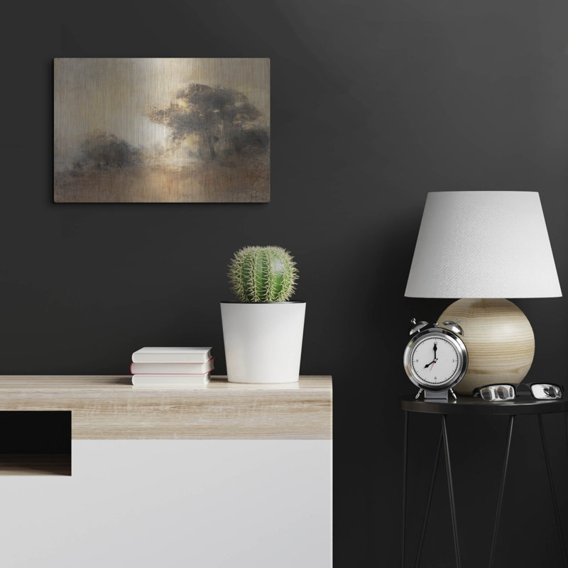 Art mural en métal «First Light 2» par Julia Purinton, H 16 po x l 24 po