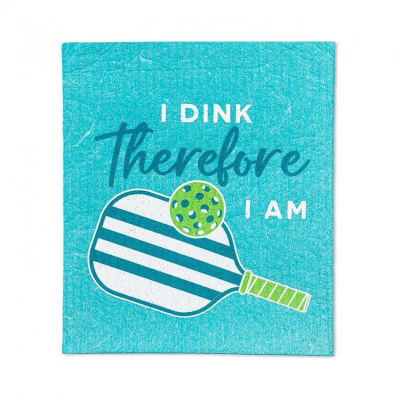 Set Of 2 Pickleball Themed Dishcloths