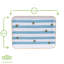 Bee Stripe Serving Tray