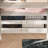 3 Piece Corner Closet System With Tempered Glass Doors And Drawers And Shelves