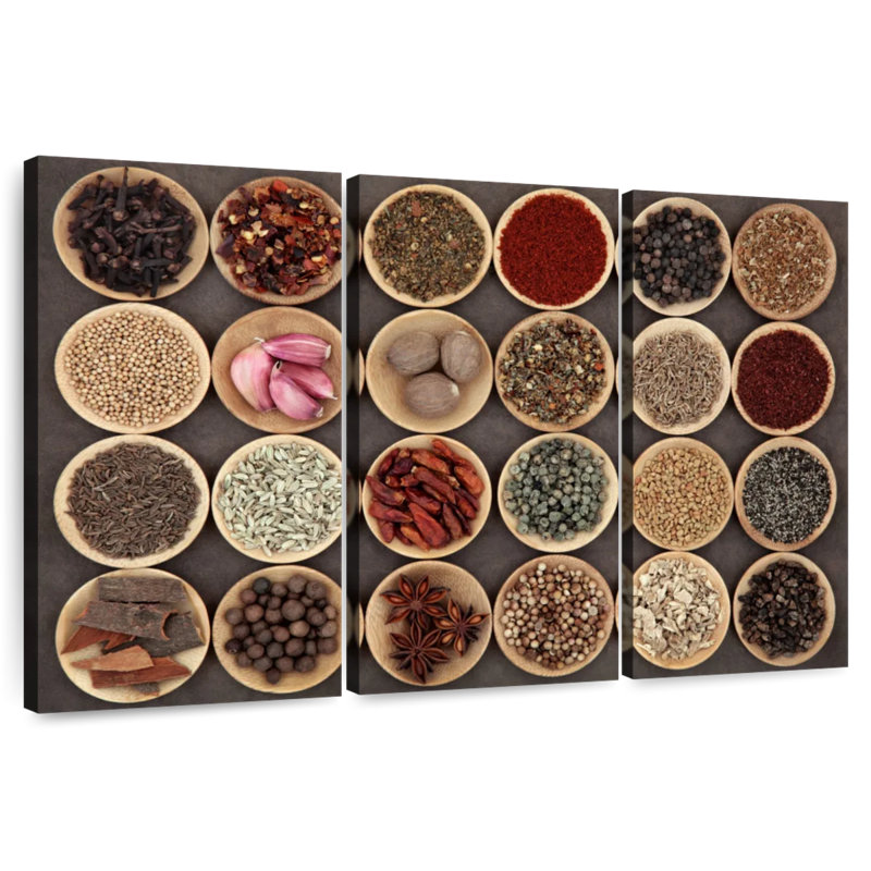 Yarlin Middle Eastern Spices, 42" H x 65" W