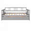 Lit de jour en bois avec lit gigogne simple