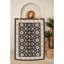 Tapis luxueux 100% coton (3,3 x 6,6 pi), antibactérien, PVC antidérapant, 1200 g / m² | Hauteur des poils: 0,4 po, épaisseur totale: 0,3 po | Lavable à la machine, crème élégante, chameau, gris et noir pour la décoration intérieure-112936493