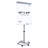 Adjustable Height Magnetic Mobile Whiteboard and Flipchart Easel