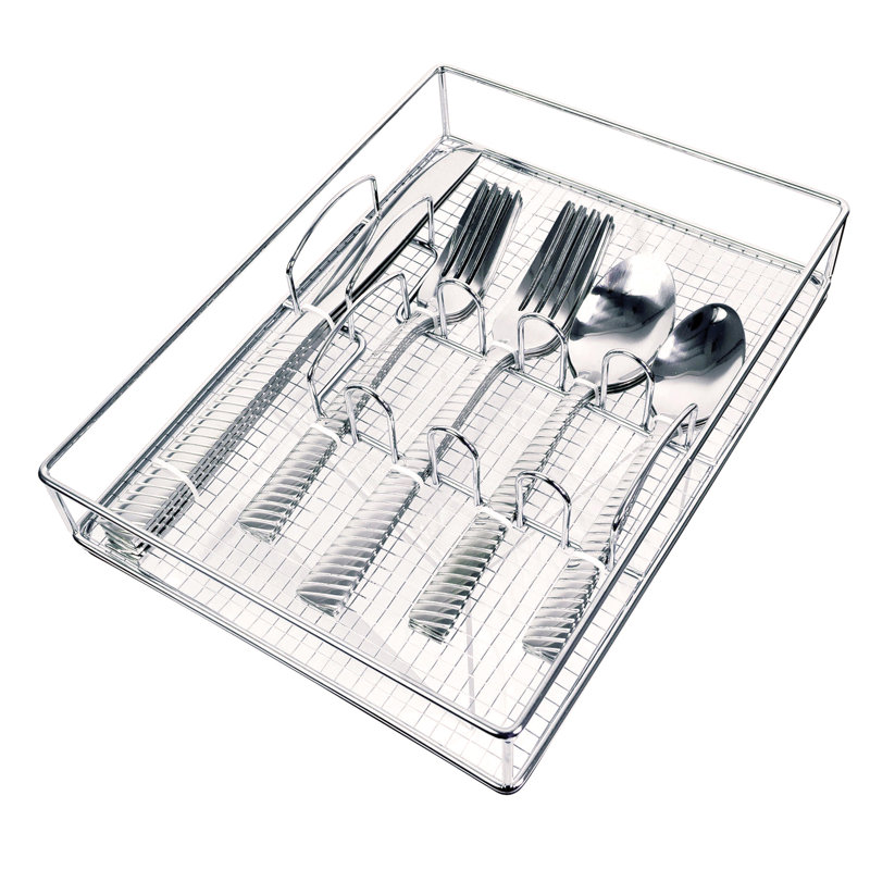 Ebern Designs Rocray Stainless Steel Flatware Set - Service for 4