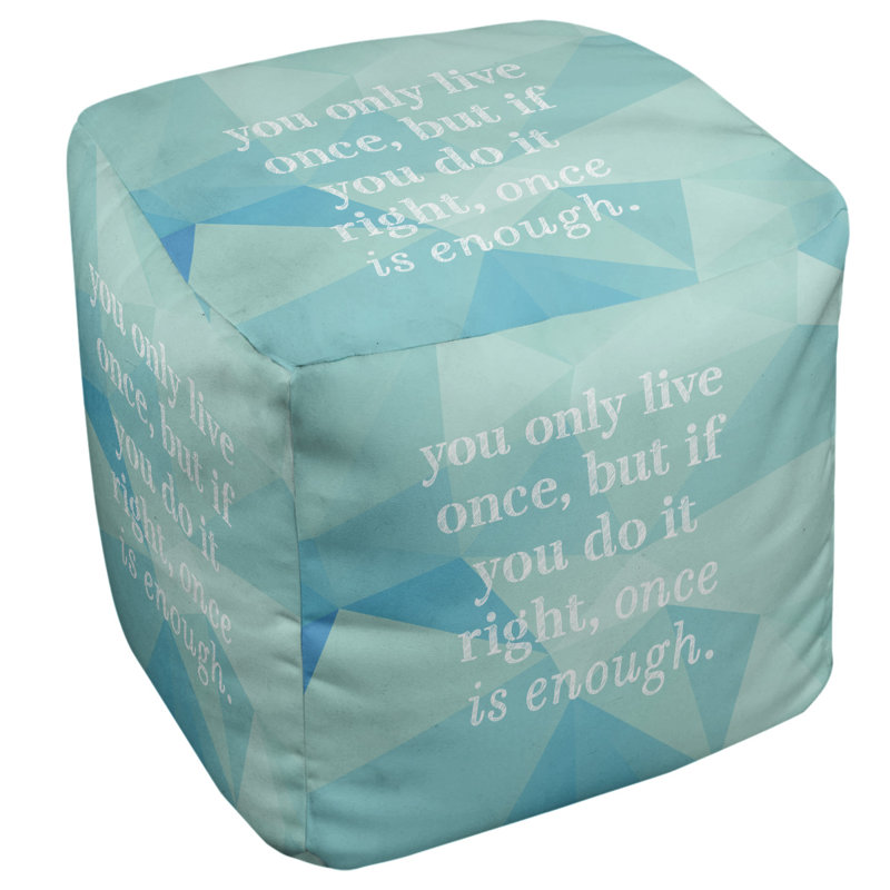 Repose-pieds cube, Zircon